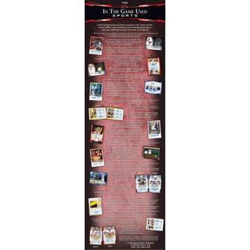 2022 Leaf In The Game Used Sports Hobby 10-Box Case