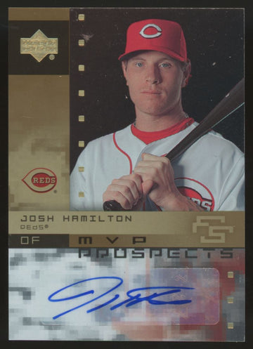 2007 Future Stars Josh Hamilton MVP Prospects Auto #MVP-JH "B"