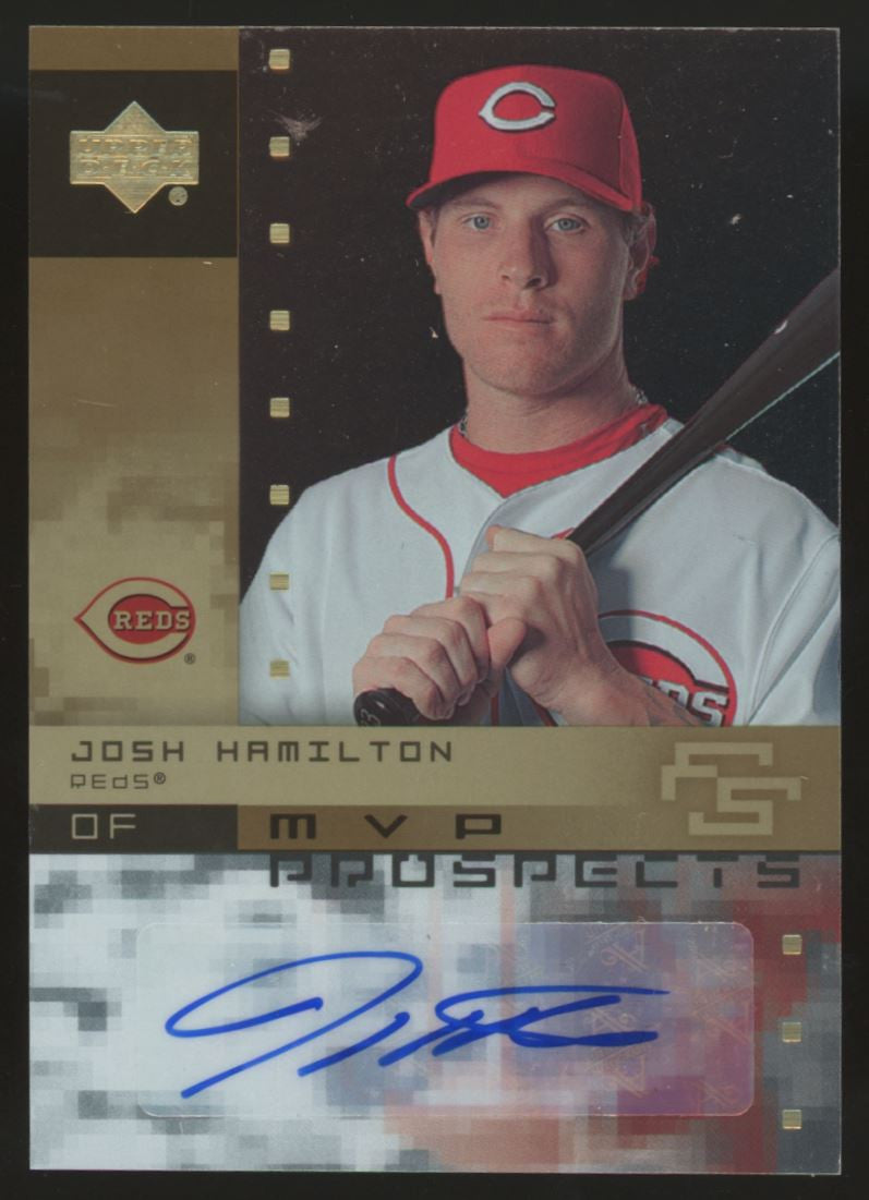 2007 Future Stars Josh Hamilton MVP Prospects Auto #MVP-JH "B"