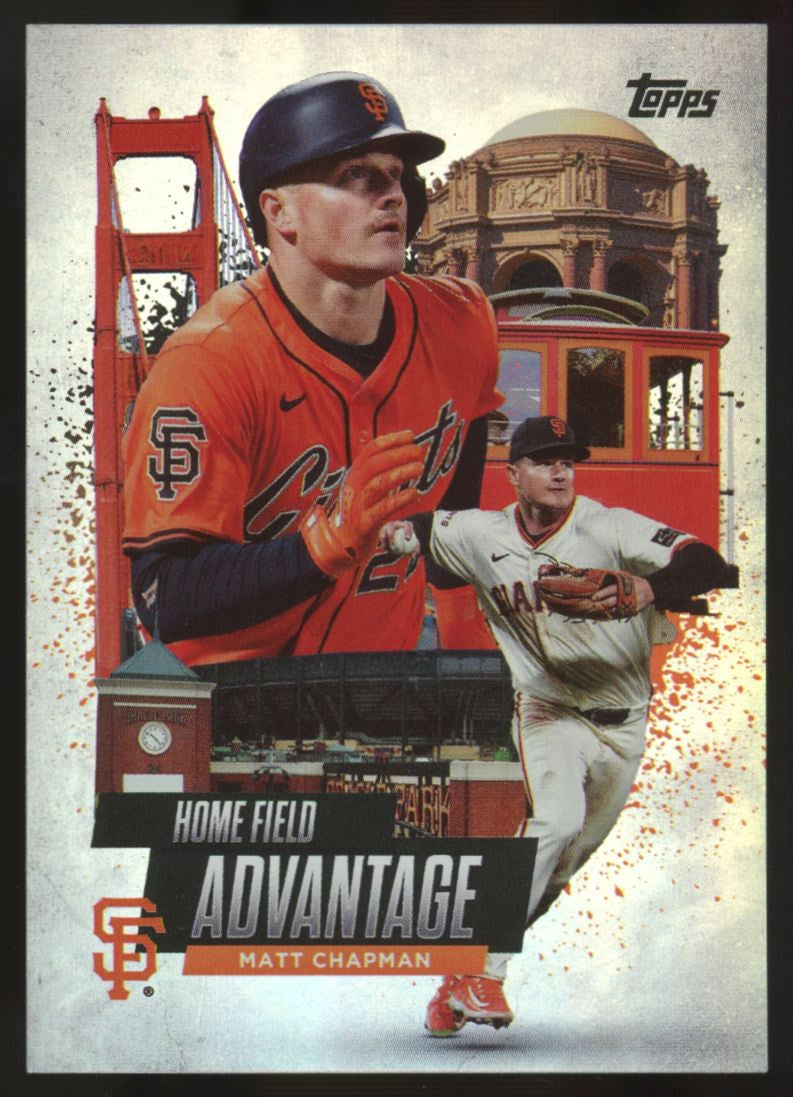 2025 Topps Series One Matt Chapman Home Field Advantage #HA-11