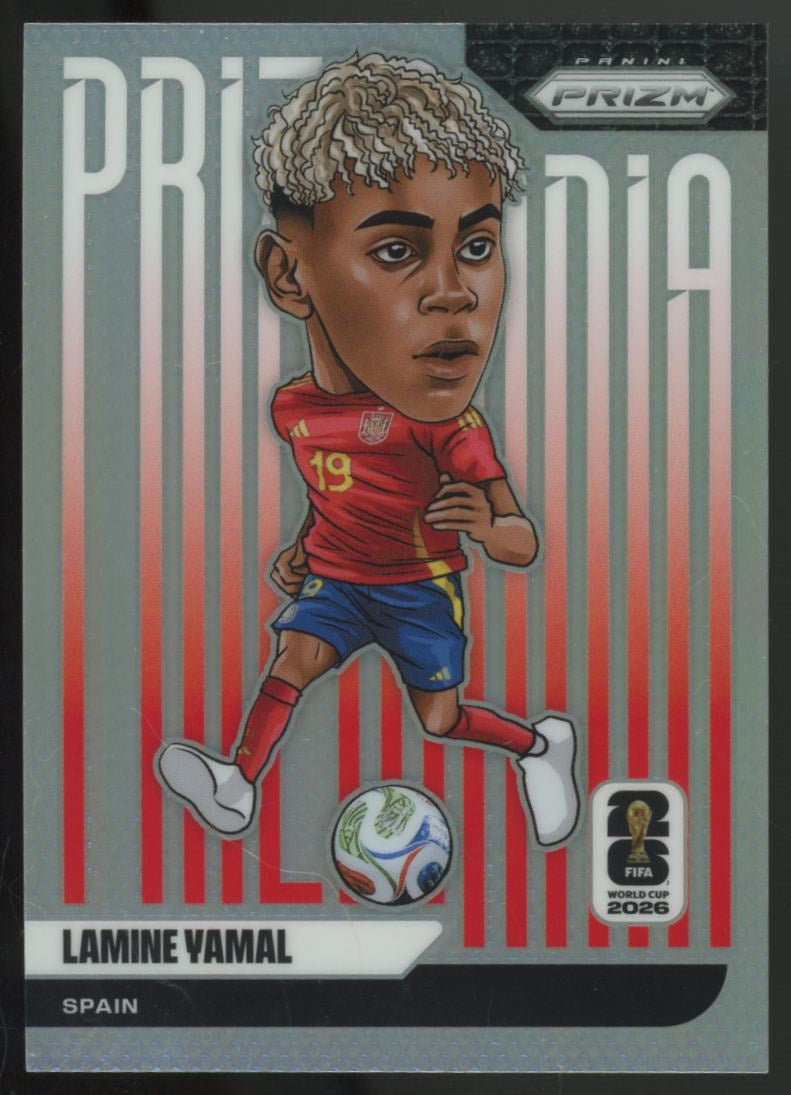 2026 Panini Prizm FIFA World Cup Lamine Yamal Prizmania SSP #15