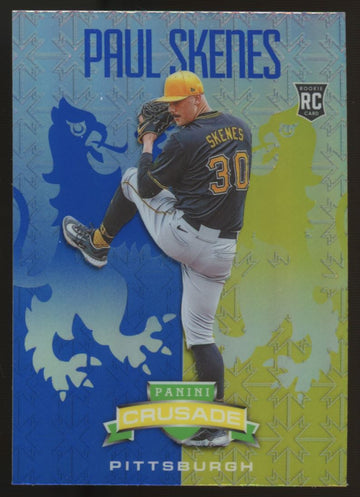 2024 Crusade Paul Skenes RC Blue Prizm #84
