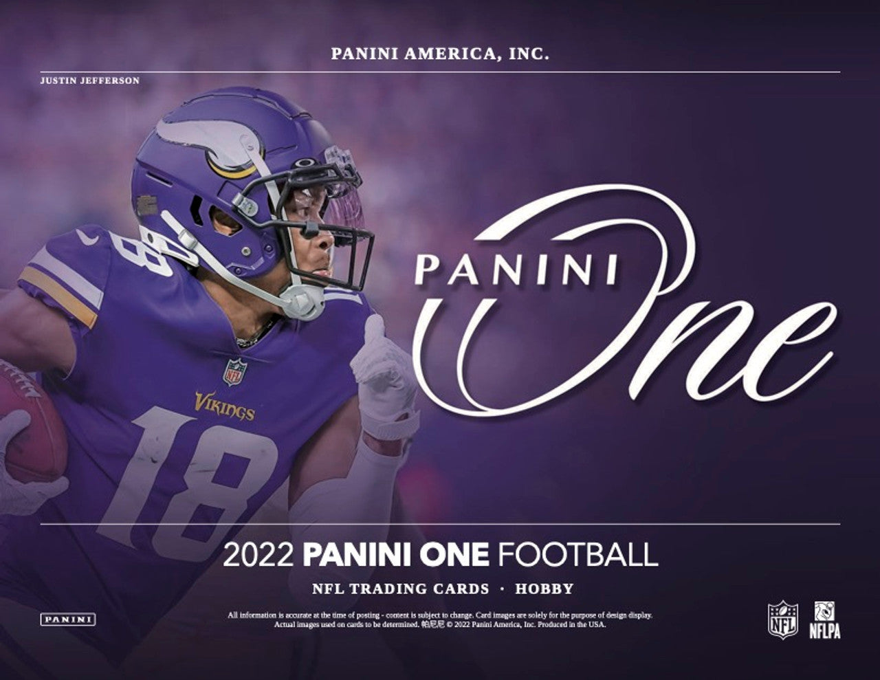 2022 Panini One Football Hobby Box