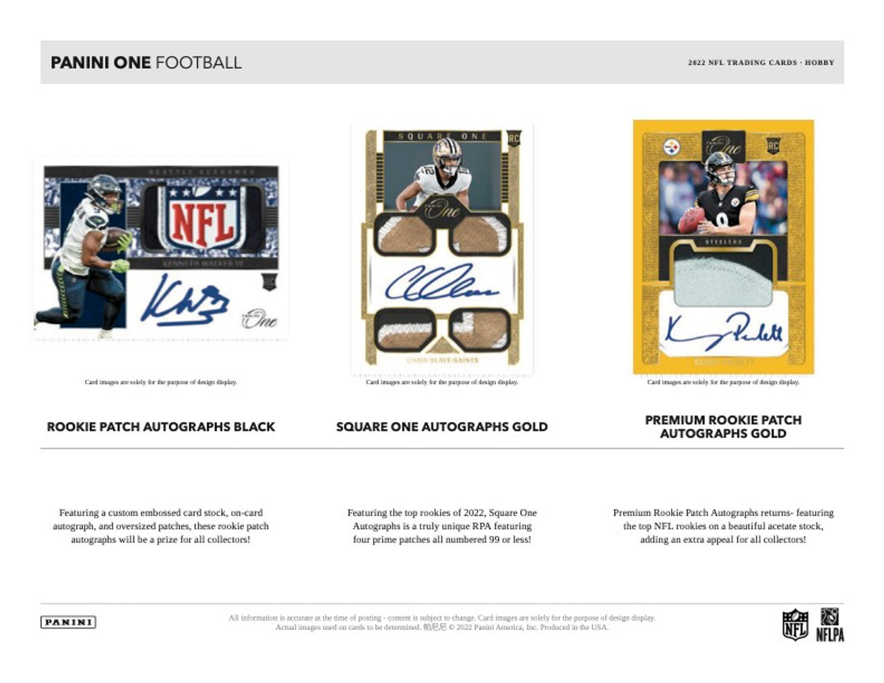 2022 Panini One Football Hobby Case (20)