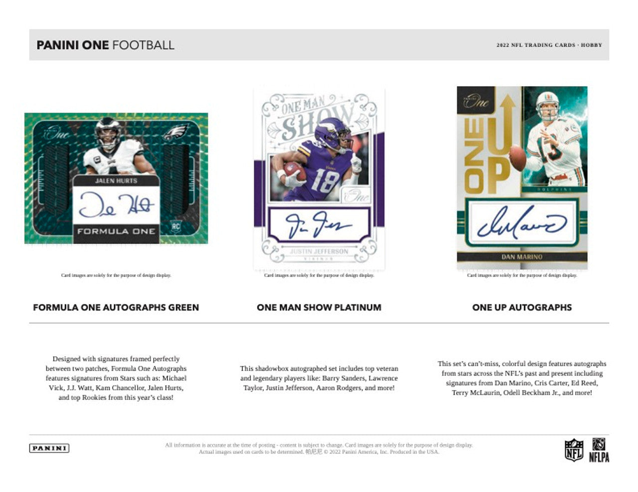 2022 Panini One Football Hobby Case (20)