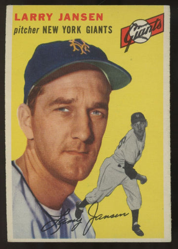 1954 Topps Larry Jansen #200 EX-MT