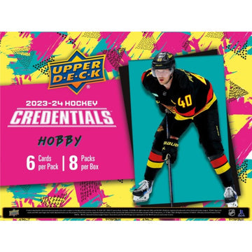 2023/24 Upper Deck Credentials Hockey Hobby Case (20)