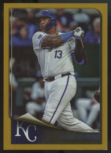 2025 Topps Flagship Salvador Perez Gold /50 #3