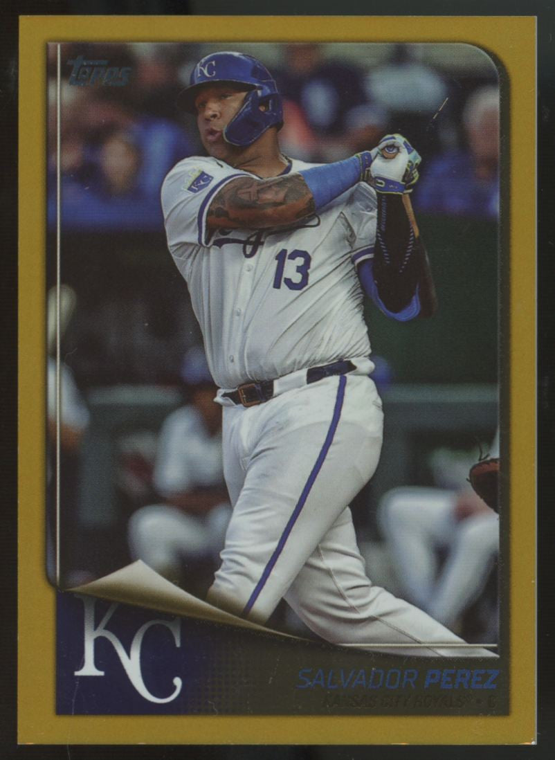 2025 Topps Flagship Salvador Perez Gold /50 #3