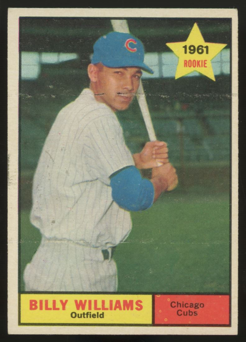 1961 Topps Billy Williams RC #141 VG/EX