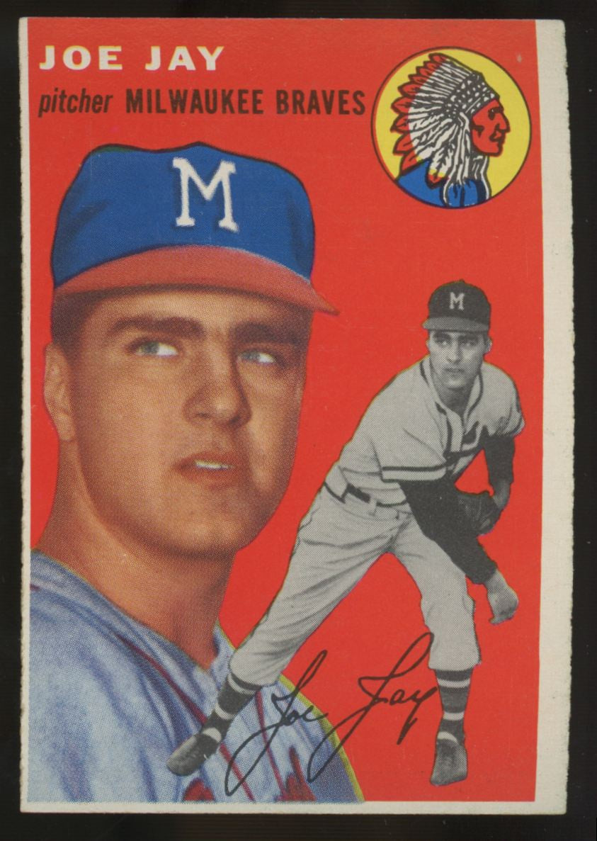 1954 Topps Joe Jay #141 EX-MT