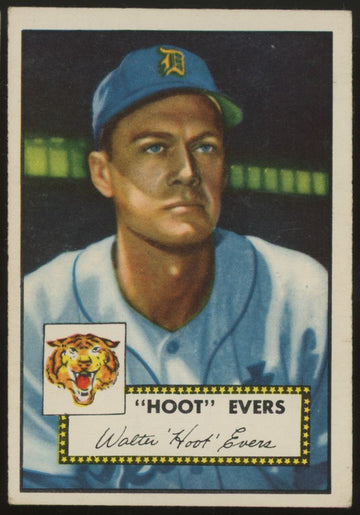 1952 Topps Hoot Evers #222 VG/EX
