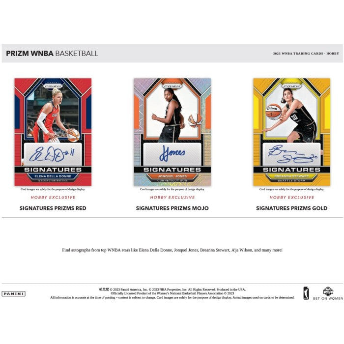 2023 Panini Prizm WNBA Basketball Hobby Box