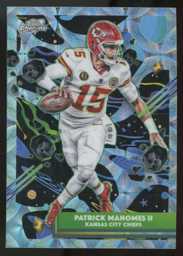 2025 Topps Chrome Cosmic Patrick Mahomes II Nucleus Refractor #47