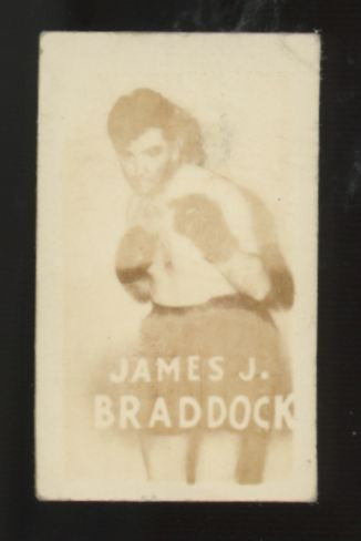 1948 Topps Magic James J. Braddock Boxing Champions #14 VG