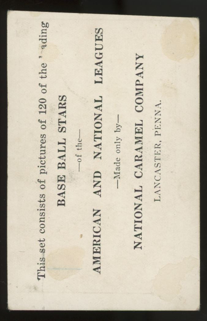 1921-23 National Caramel E220 Jimmy Johnston Fair (Paper Loss)