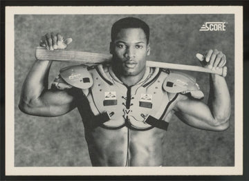 1990 Score Bo Jackson Black & White #697 "A"