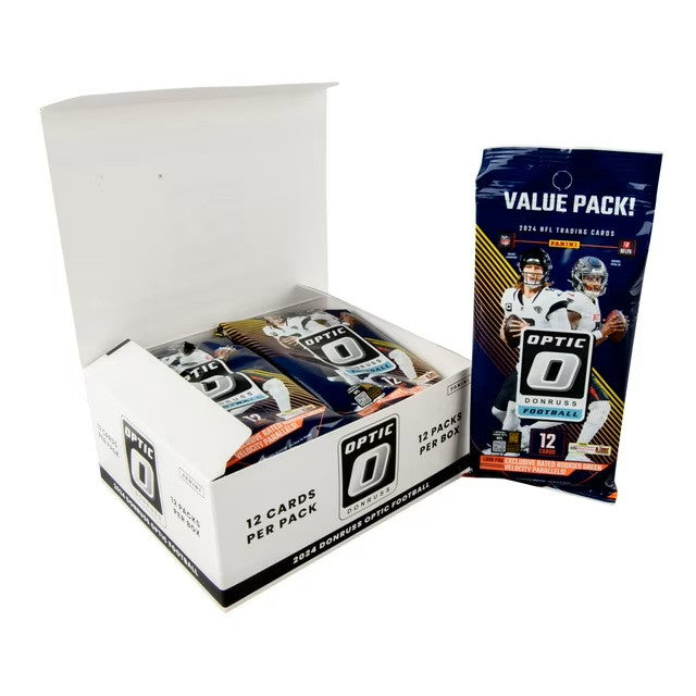 2024 Panini Donruss Optic Football Value Pack Box