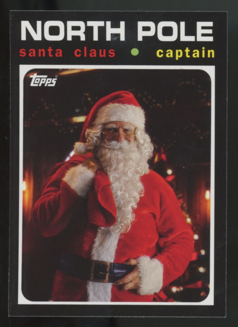 2025 Topps Holiday Santa Claus 1971 Variation #TSA-71