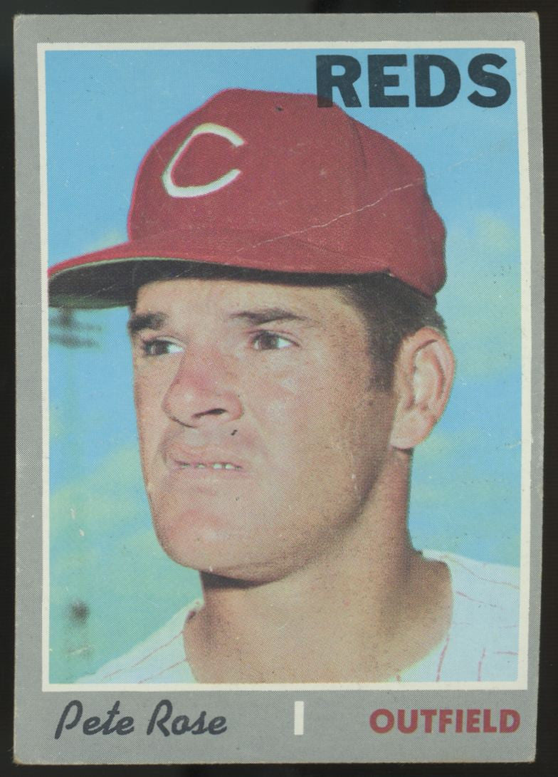 1970 Topps Pete Rose #580 Good (Crease)