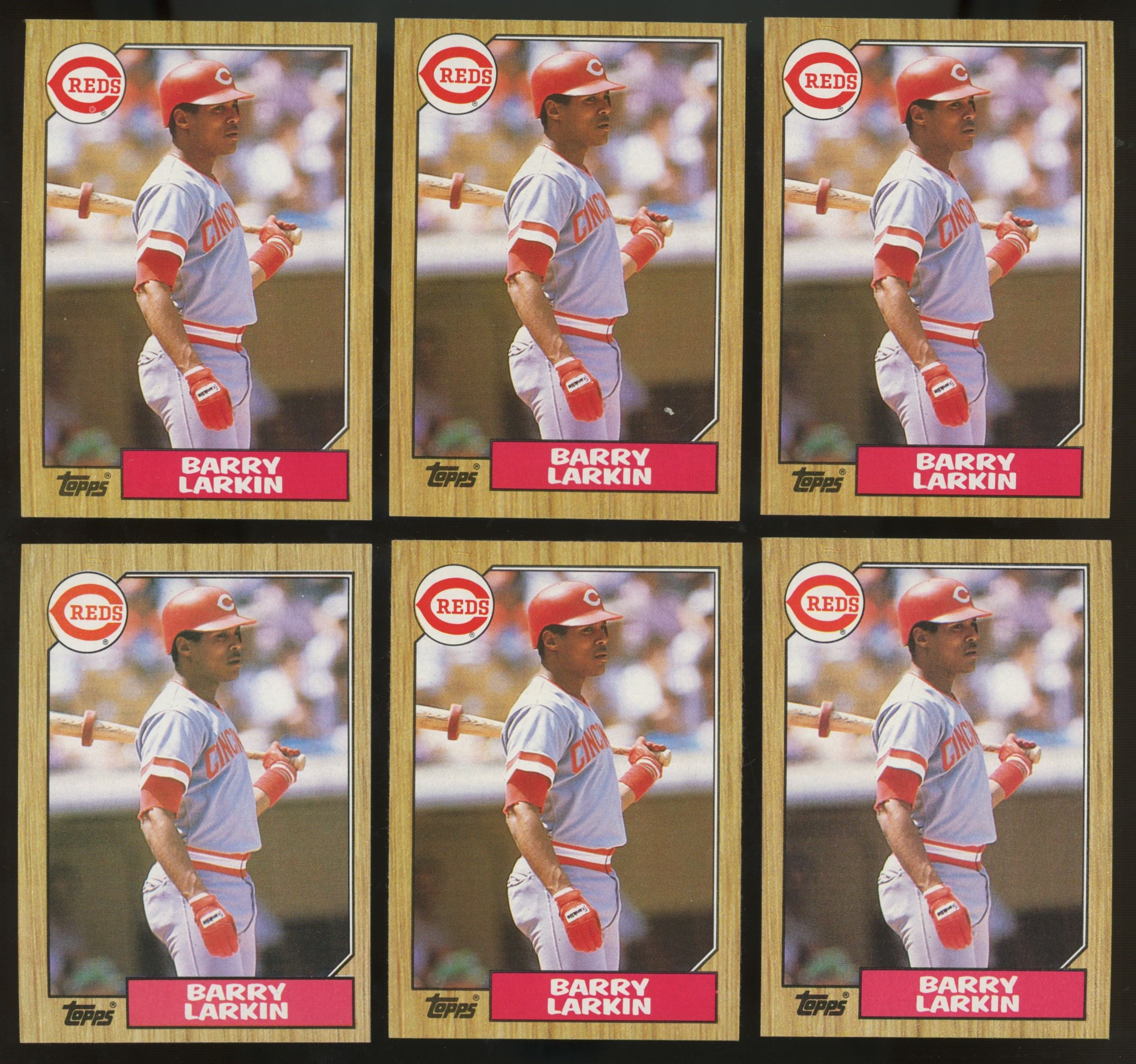 1987 Topps Barry Larkin RC #648 (Lot of 50)