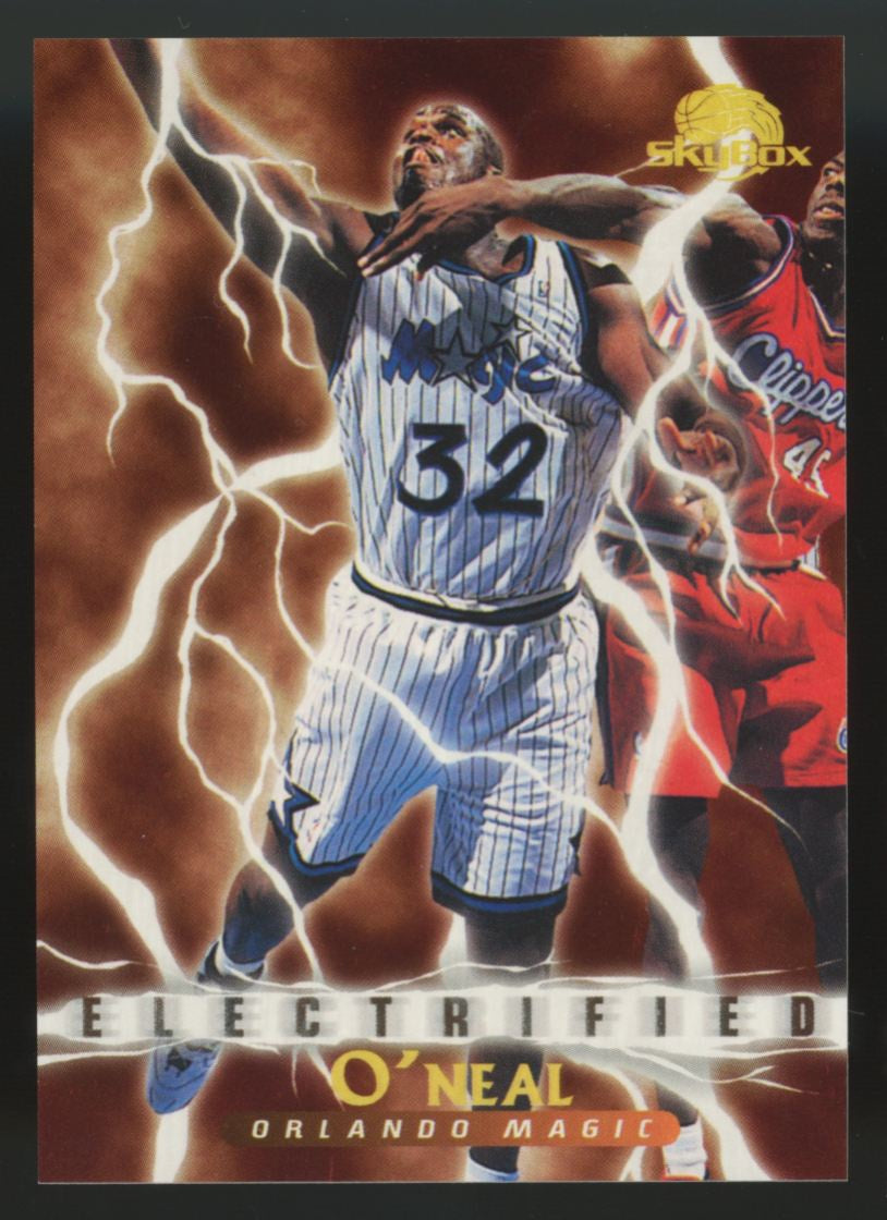 1995-96 Skybox Premium Shaquille O'Neal Electrified #293 NM "A"