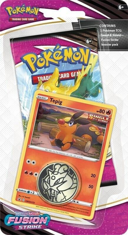 Pokemon: Fusion Strike Check Lane Blister - Tepig