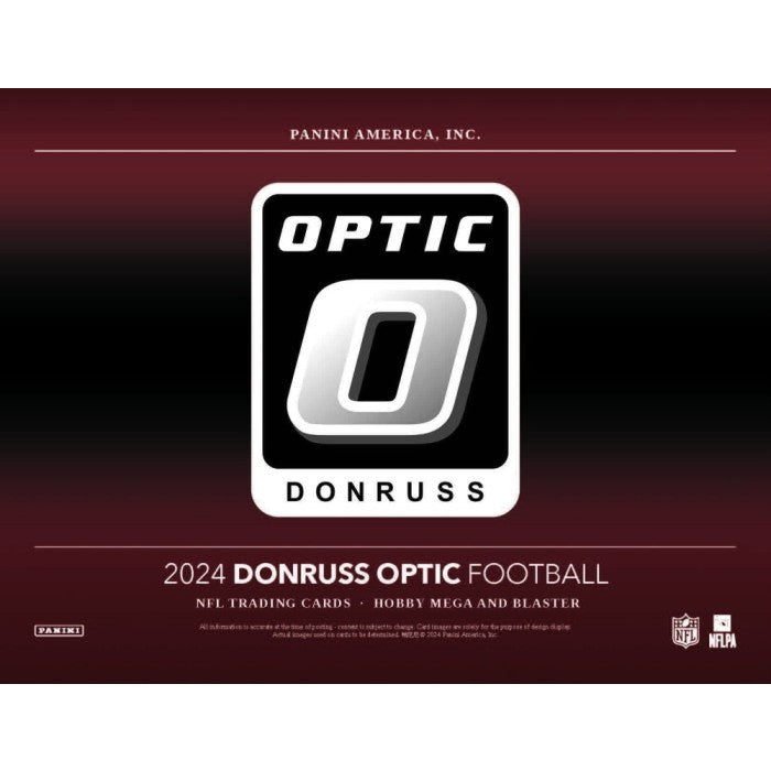 2024 Panini Donruss Optic Football Hobby Mega Box (Red Hyper) Case (20)