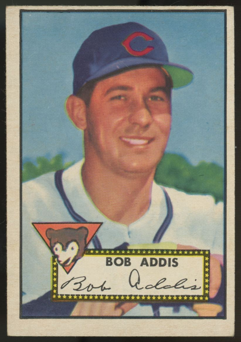 1952 Topps Bob Addis #259 VG