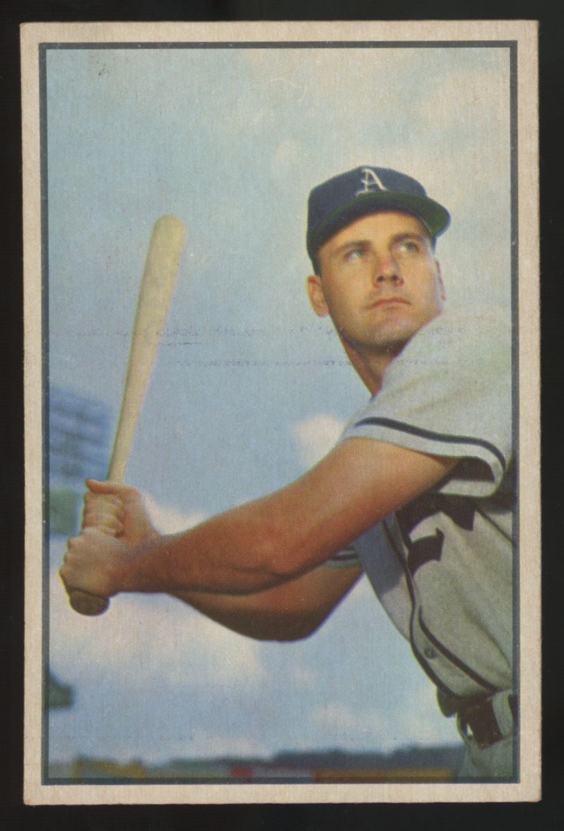 1953 Bowman Color Gus Zernial #13 EX