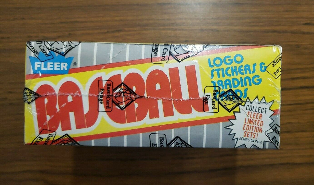 1989 Fleer BBCE Sealed Wrapped Box FASC From A Sealed Case ~ Clean 36pk Wax Box!