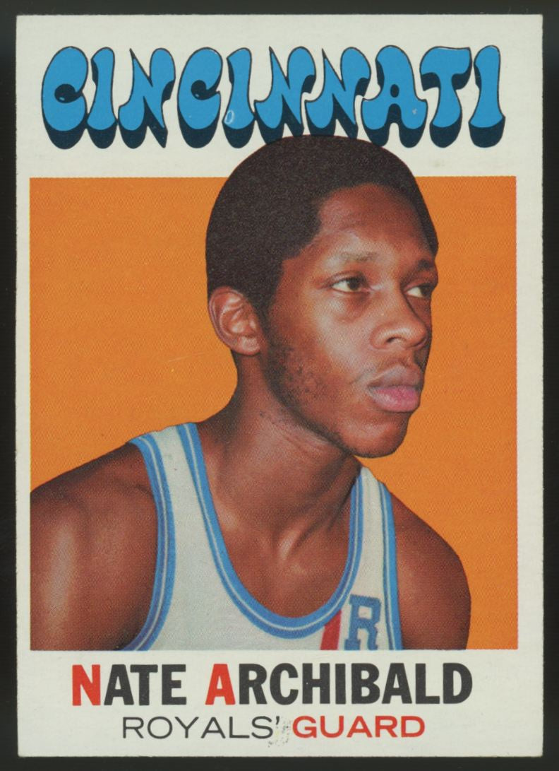 1971-72 Topps Nate Archibald RC #29 EX/MT