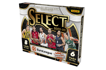 2025-26 Panini Select EuroLeague Basketball Hobby Box