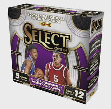 2025-26 Panini Select Basketball Hobby Box