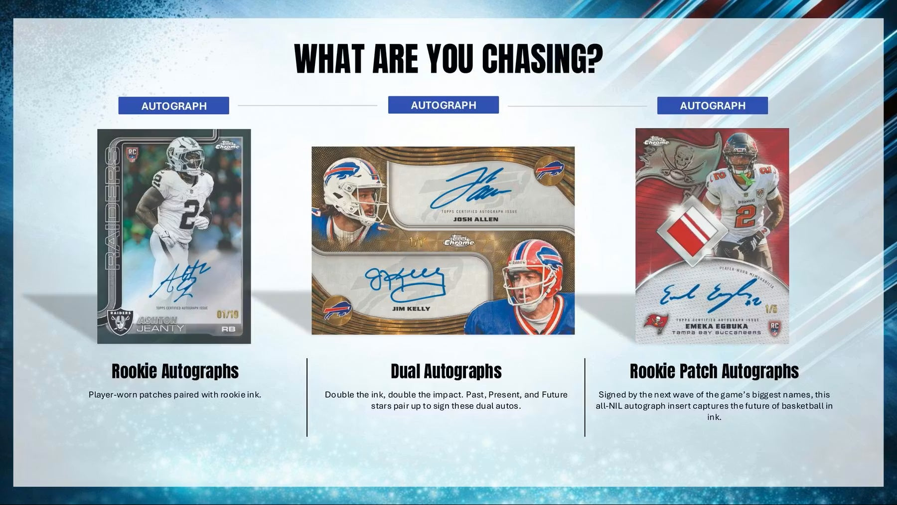 2025 Topps Chrome Football Blaster Box