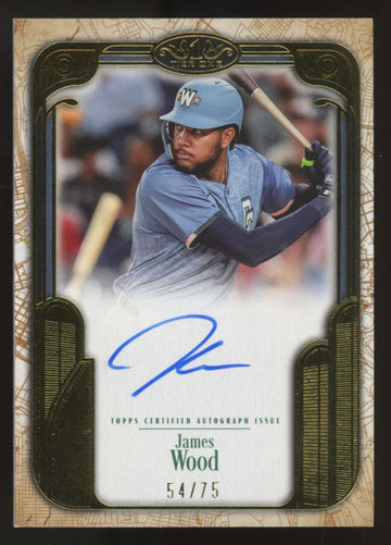 2026 Topps Tier One James Wood City Connect Signature Auto /75 #CCS-JW