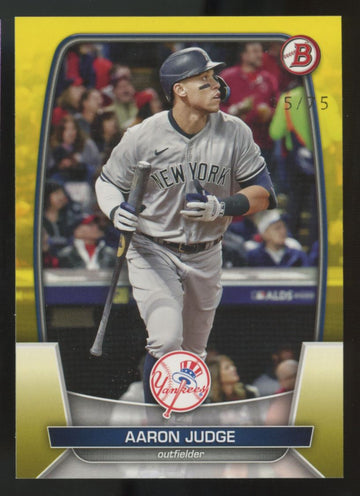 2023 Bowman Aaron Judge Yellow /75 #59