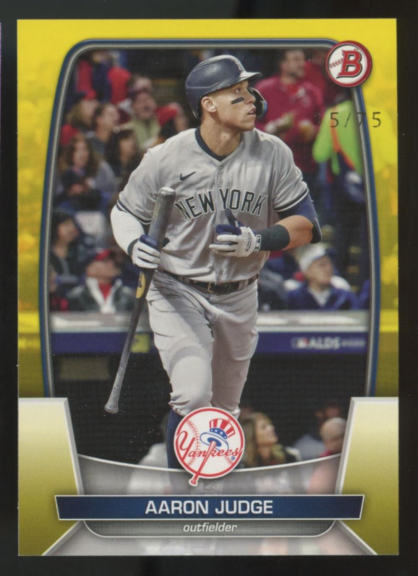 2023 Bowman Aaron Judge Yellow /75 #59