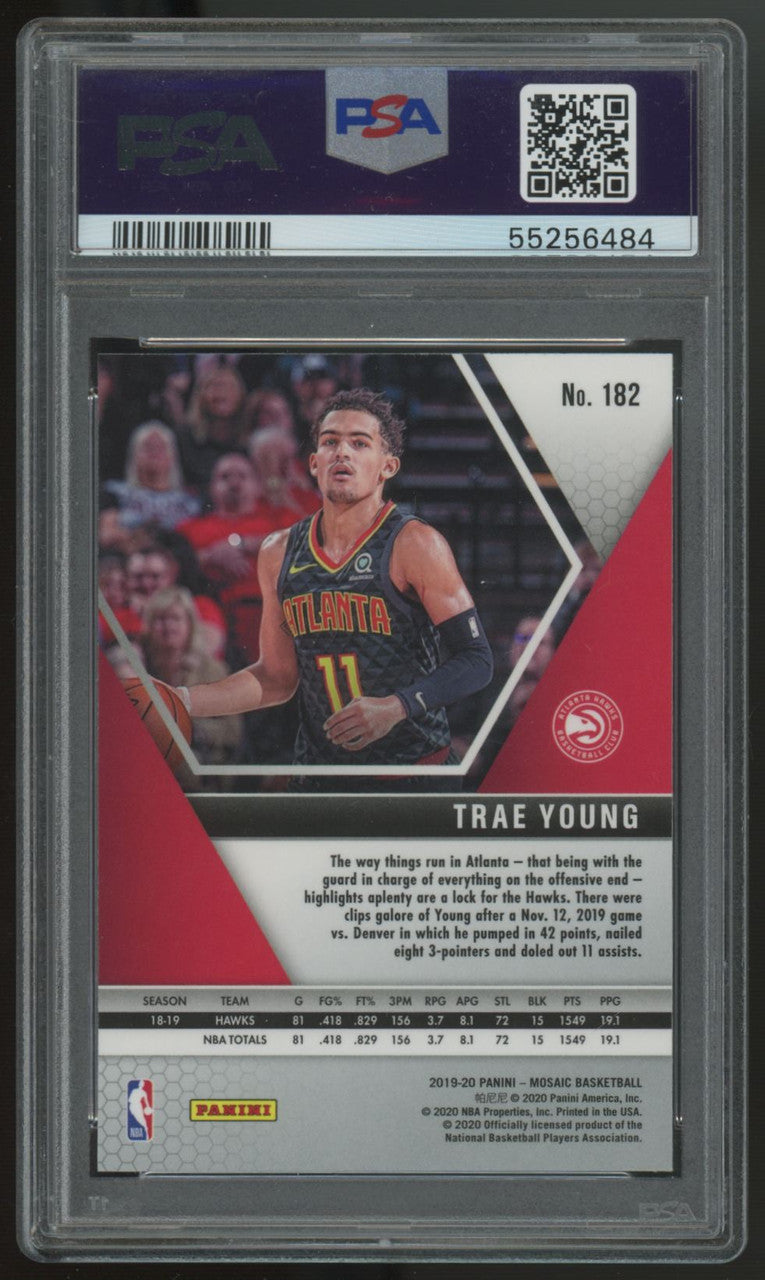 2019/20 Mosaic Trae Young #182 PSA 10