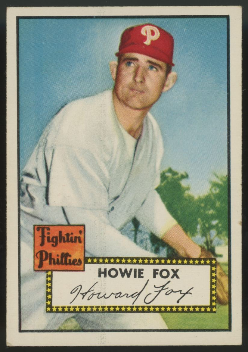 1952 Topps Howie Fox #209 VG/EX