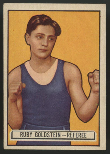 1951 Topps Ringside Ruby Goldstein #46 VG/EX-EX