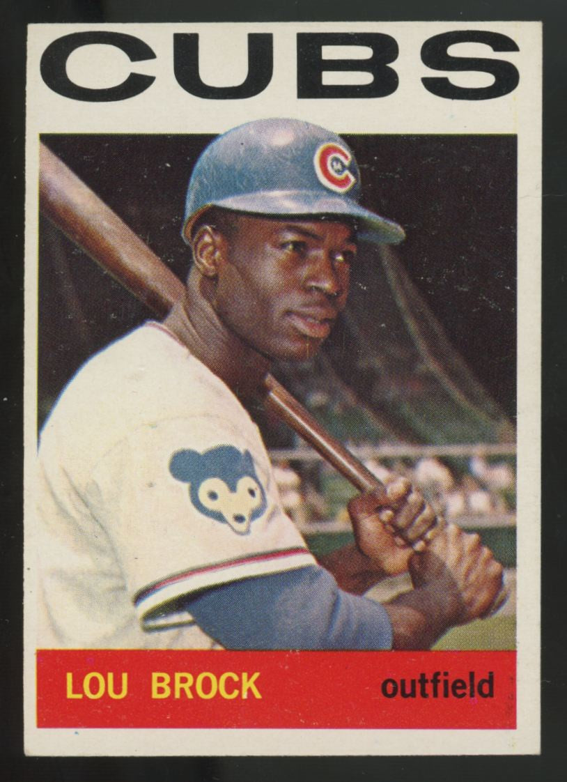 1964 Topps Lou Brock #29 EX "A"