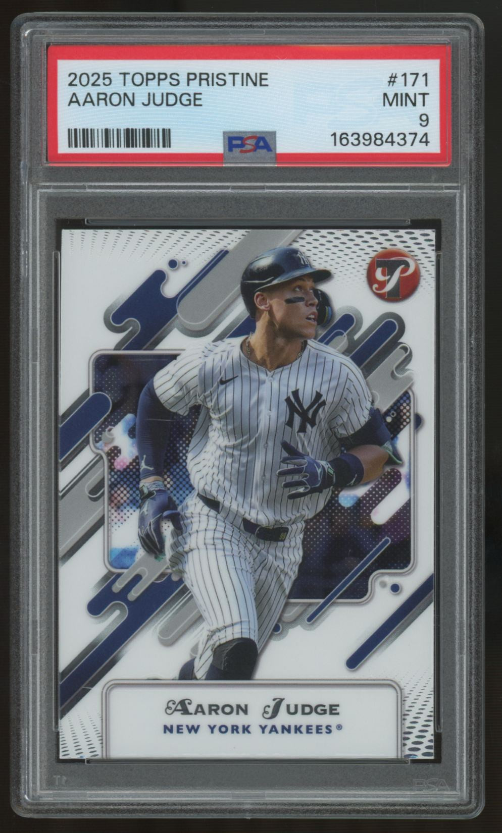 2025 Topps Pristine Aaron Judge #171 PSA 9