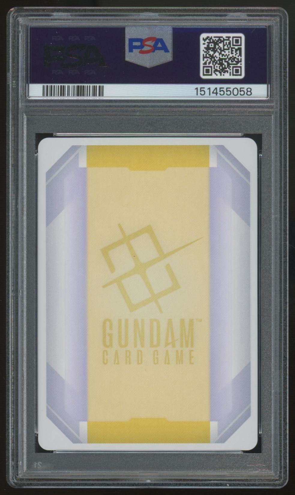 2025 Gundam EX Resource Official Card Case Set 01 Promo #002 PSA 10