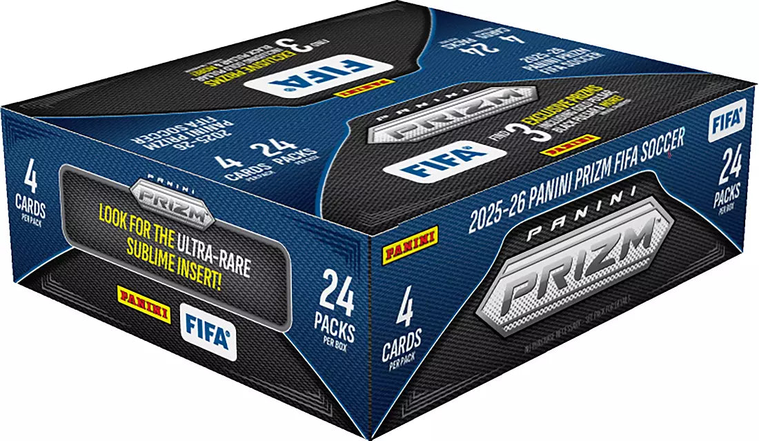 2025-26 Panini Prizm FIFA Soccer 24-Pack Retail Box
