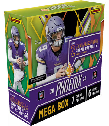 2024 Panini Phoenix Football Mega Box(Purple Parallels)