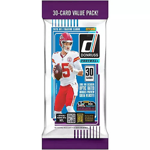 2025 Panini Donruss Football Value Pack Box