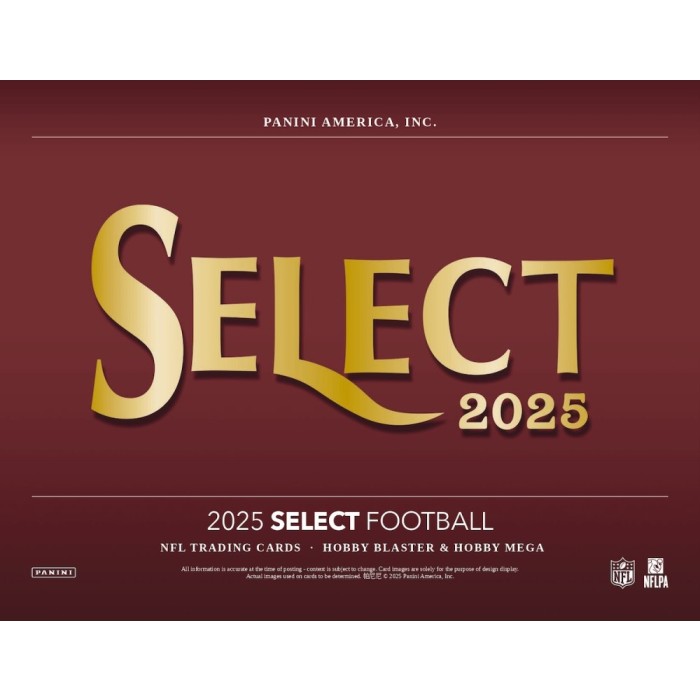 2025 Panini Select Football Hobby Blaster Box (Green & Red Prizm)