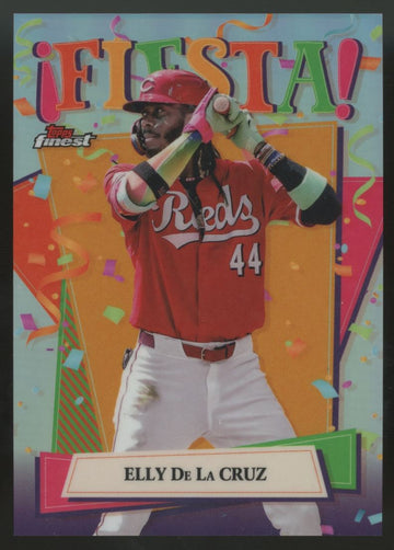 2025 Topps Finest Elly De La Cruz Fiesta! #F-4