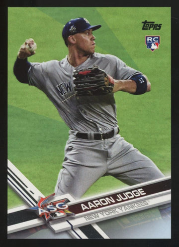2017 Topps Update Aaron Judge RC All Star Father's Day Blue /50 #US166